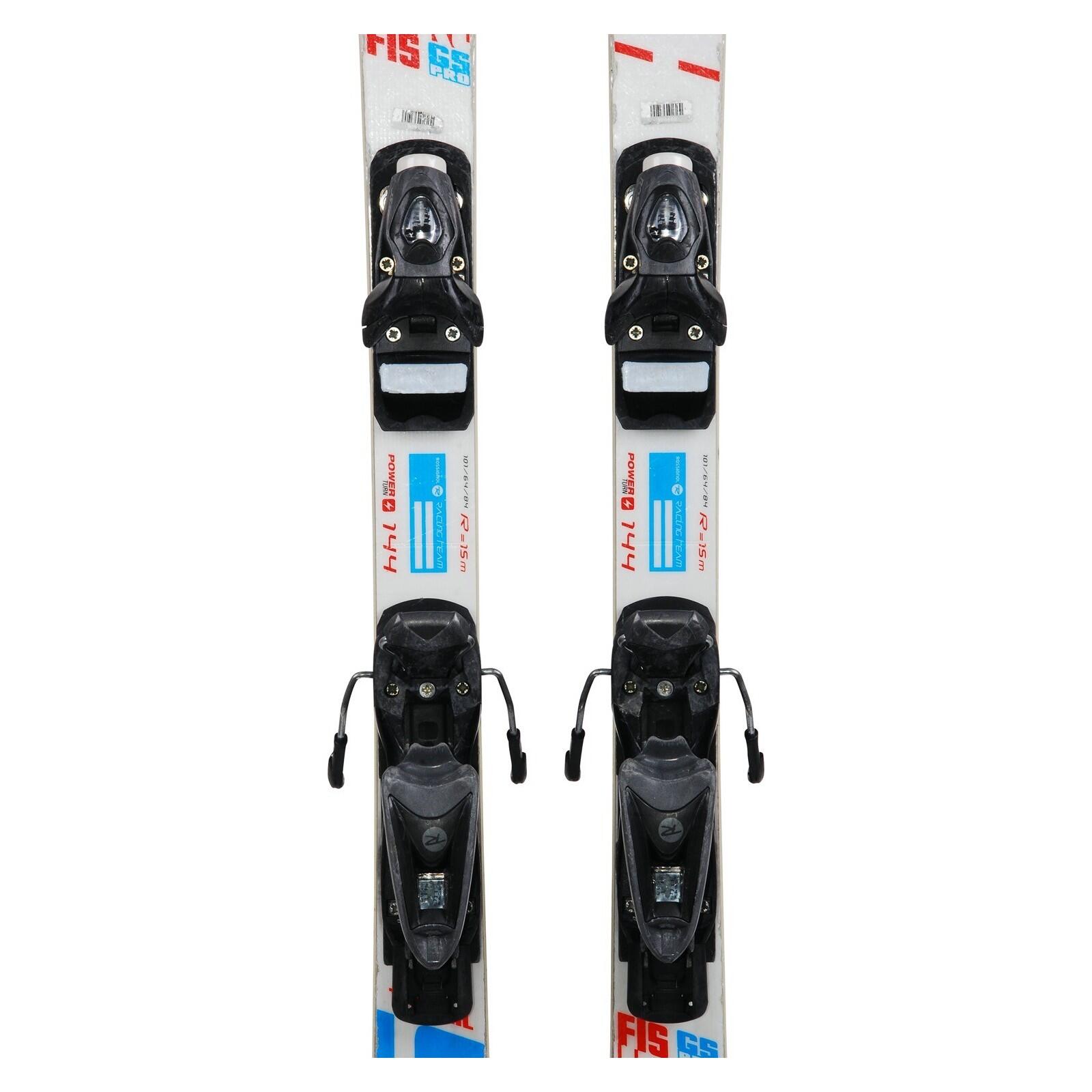 RECONDITIONNE - Ski Junior Rossignol Hero Fis Gs Pro + Fixations 3/4