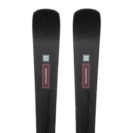 TWEEDEHANDS - Gebruikte Ski Salomon S Max N°10 W + Bindingen - JUIST
