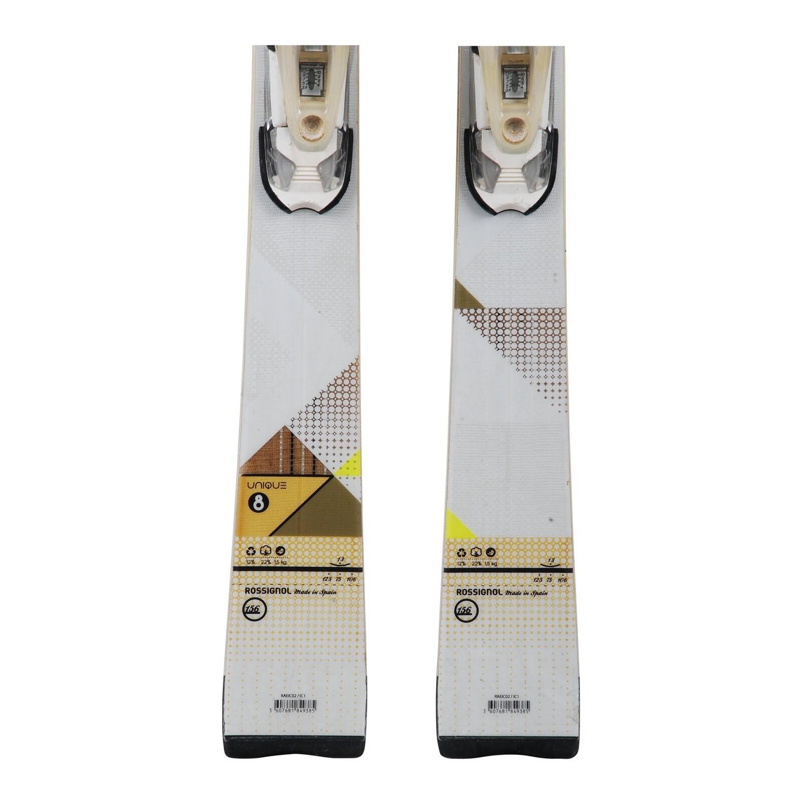 RECONDITIONNE - Ski Rossignol Unique 8 + Fixations 4/4