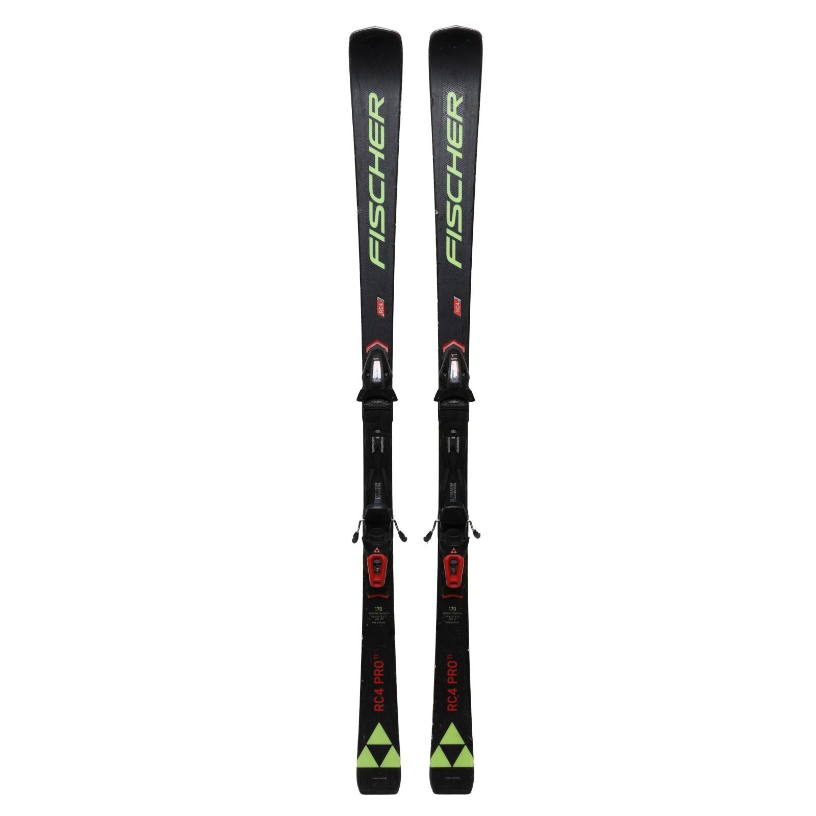 RECONDITIONNE - Ski Fischer Rc4 Pro Ti + Fixations 2/4