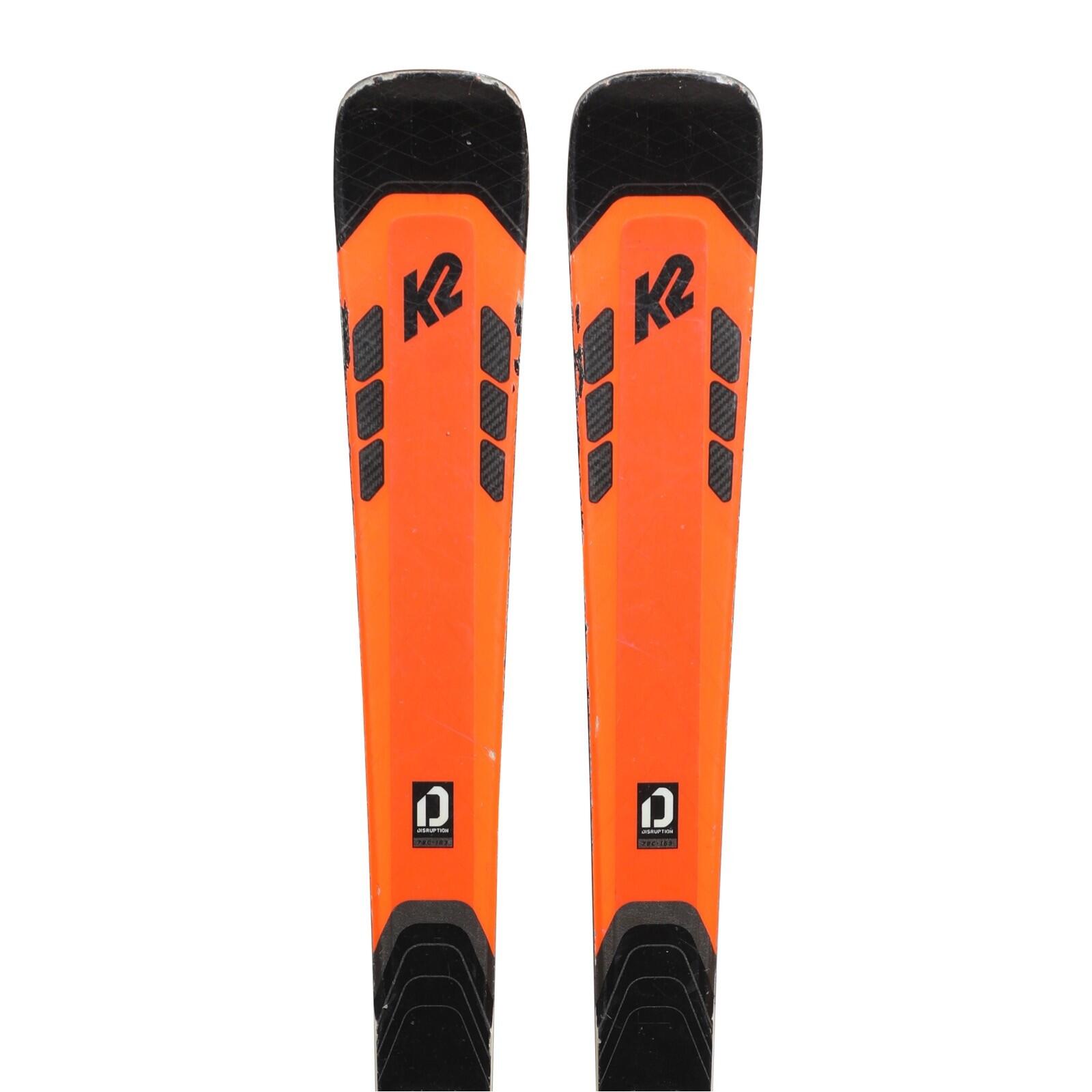 K2 RECONDITIONNE - Ski K2 Disruption 78 C + Fixations