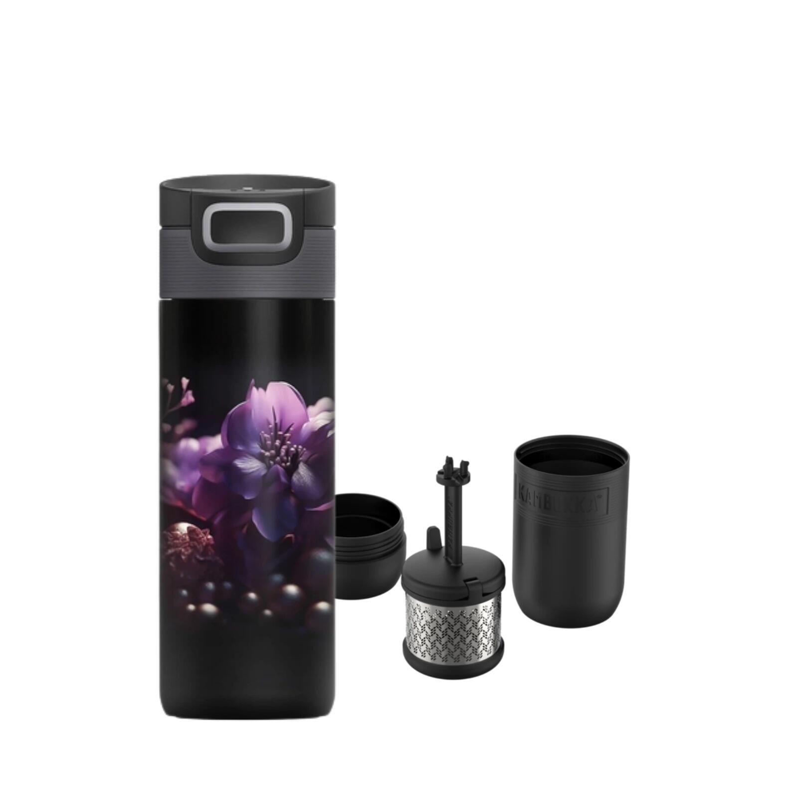 KAMBUKKA Termohrnek s čajovým sítkem Sada Bloomy Brew 500 ml