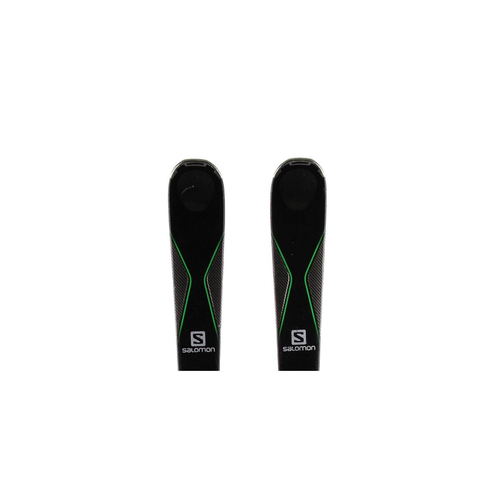RECONDITIONNE - Ski Salomon X Drive 8.0 Fs + Fixations - BON 2/4