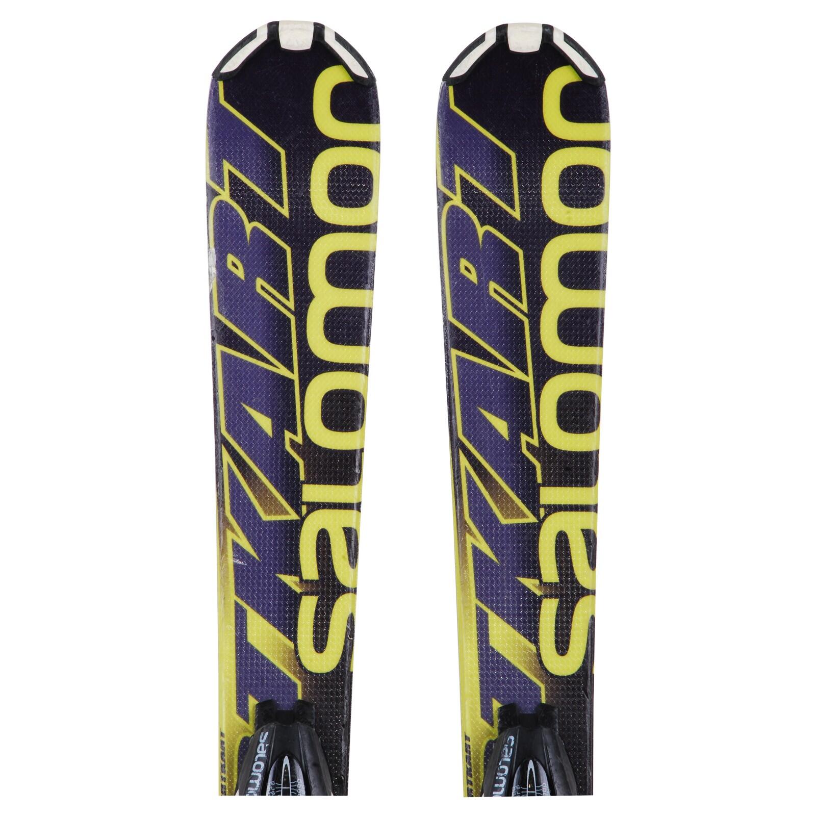 RECONDITIONNE - Mini Ski Salomon Shortkart + Fixations 2/4