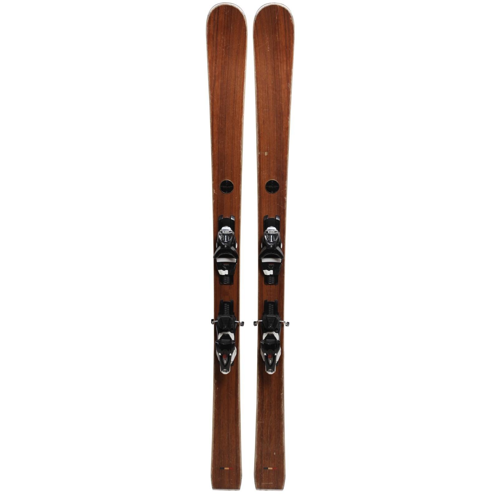 RECONDITIONNE - Ski Marcel Livet Leon Authentique + Fixations 2/4