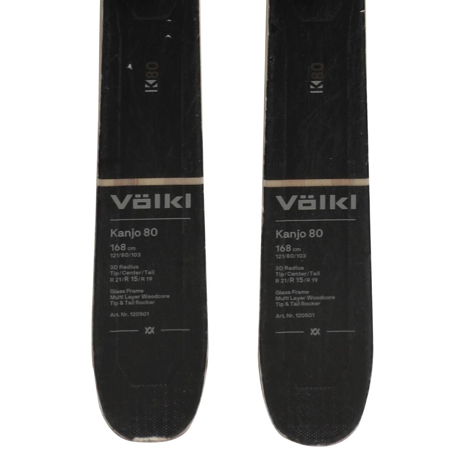 RECONDITIONNE - Ski Volkl Kanjo 80 + Fixations 4/4