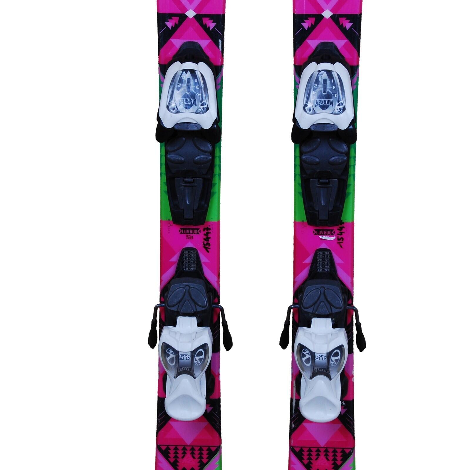 RECONDITIONNE - Ski Junior K2 Luv Bug + Fixations 3/5