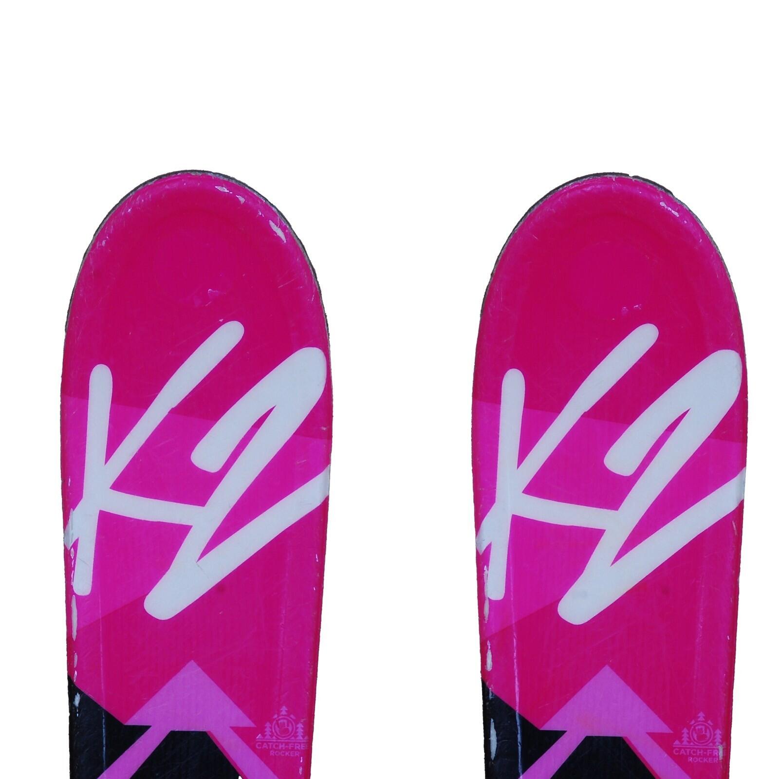 RECONDITIONNE - Ski Junior K2 Luv Bug + Fixations 2/5