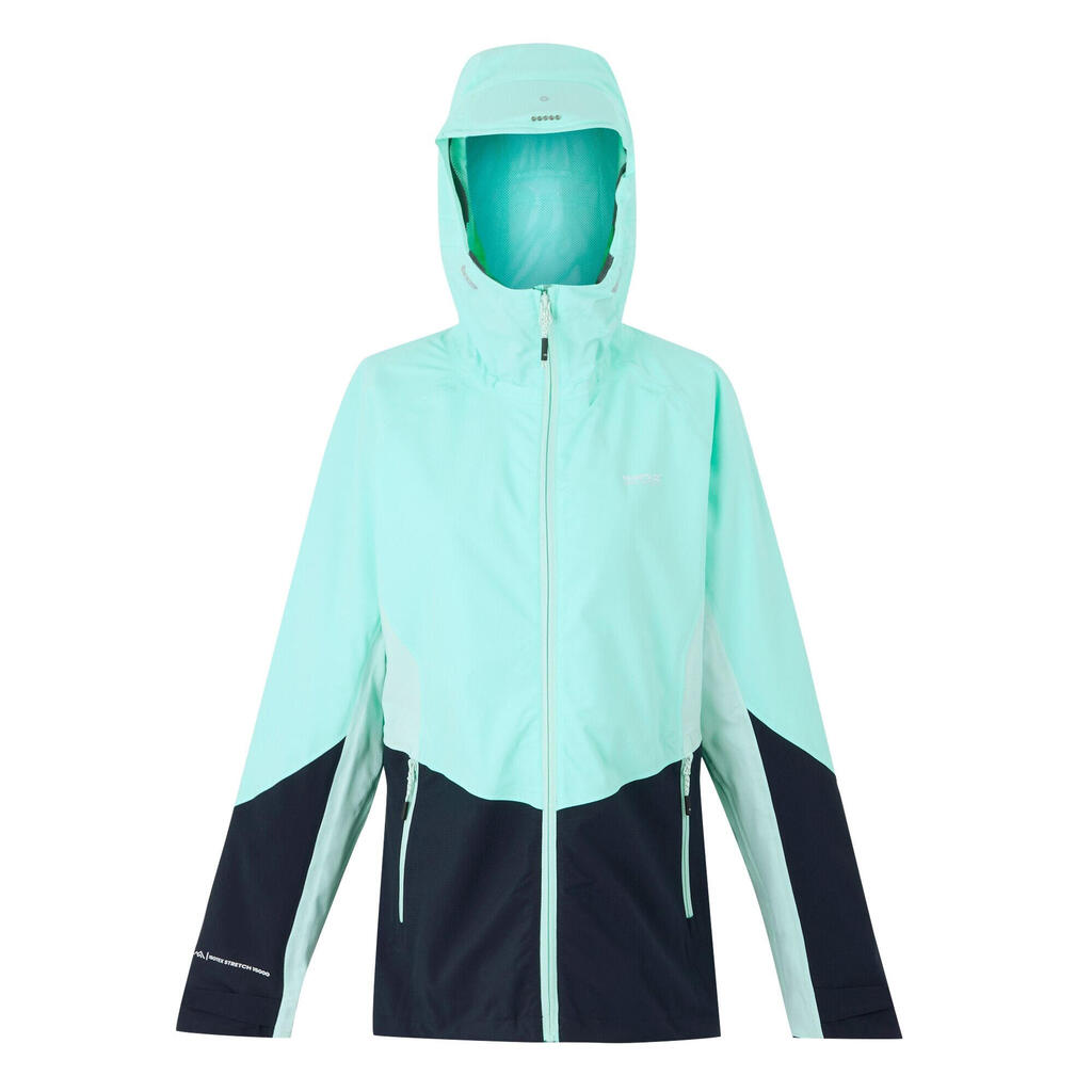 Womens/Ladies Raddick III Waterproof Jacket (Aruba Blue/Navy/Icy Morn)