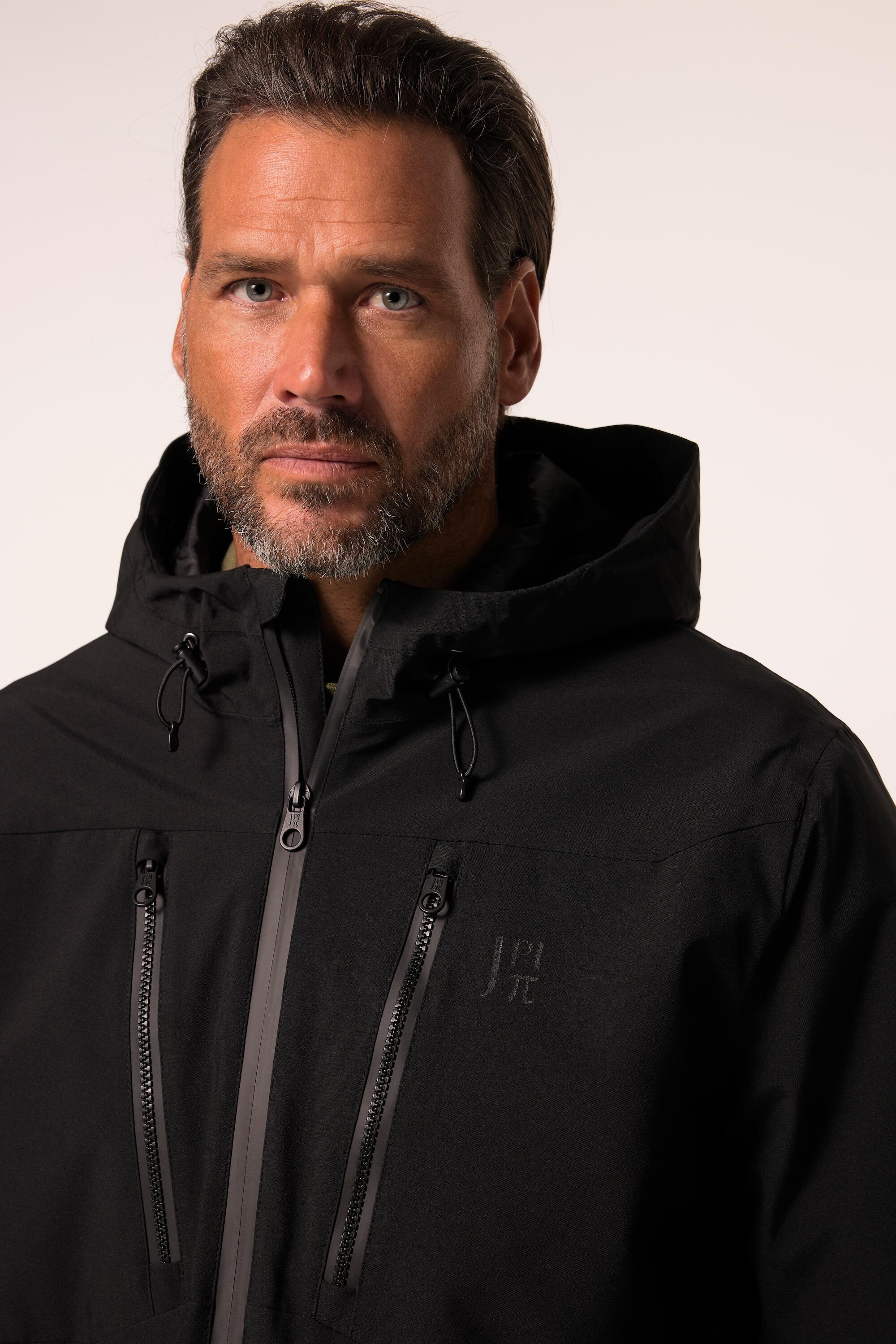 Heren Functioneel jack outdoor capuchon colorblocking veel zakken 3/5