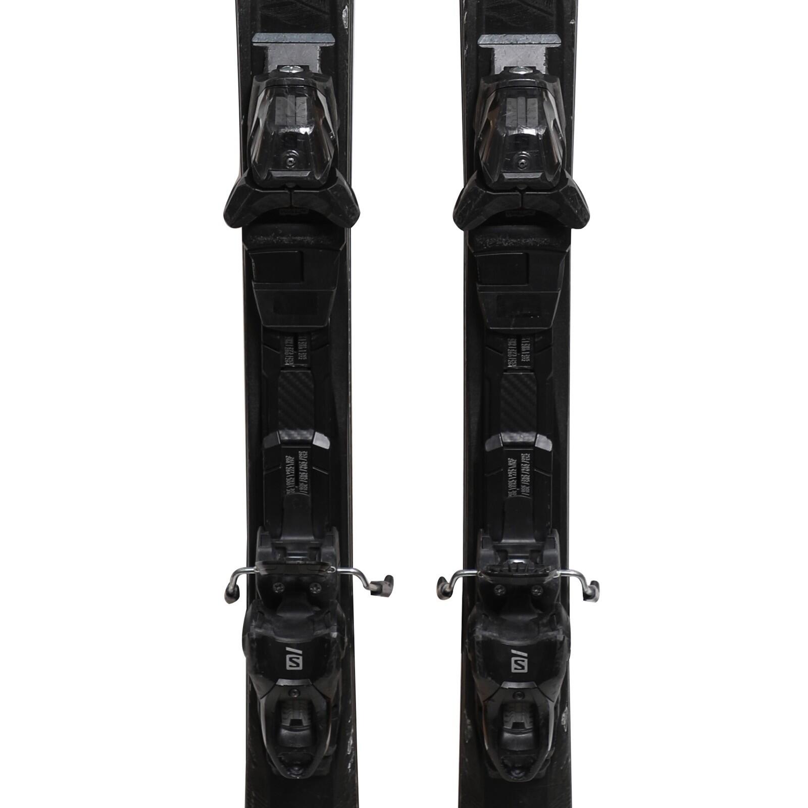 RECONDITIONNE - Ski Salomon S Max N°8 + Fixations 3/4