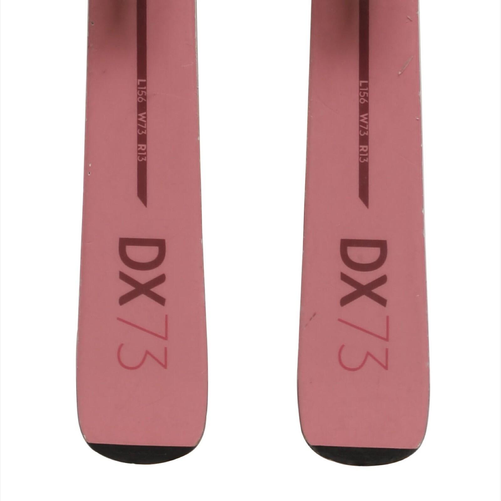 RECONDITIONNE - Ski Kastle Dx 73 + Fixations 4/5