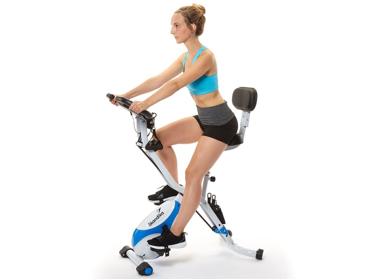 Seconde vie - Vélo d'appartement Foldaway X-3000 - Pliable - connecté 3/8