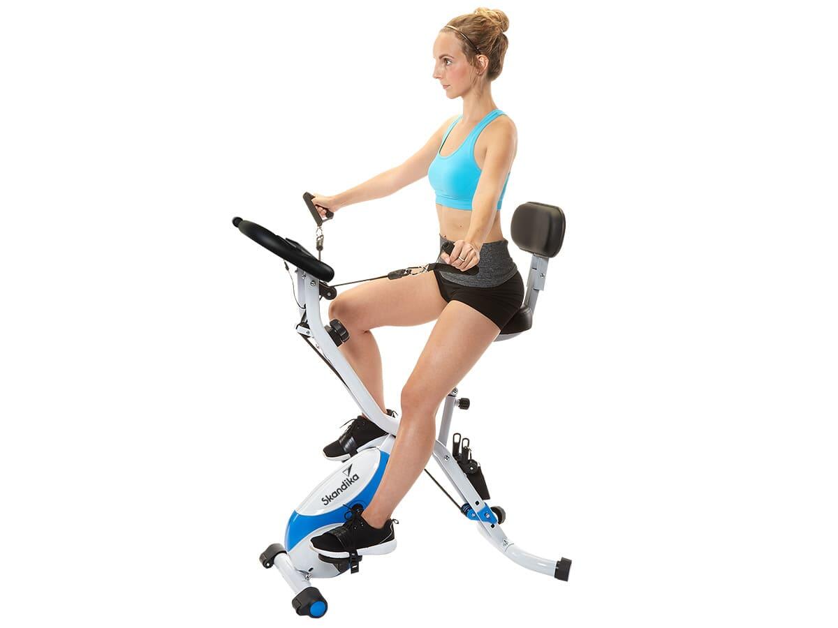 Seconde vie - Vélo d'appartement Foldaway X-3000 - Pliable - connecté 2/8