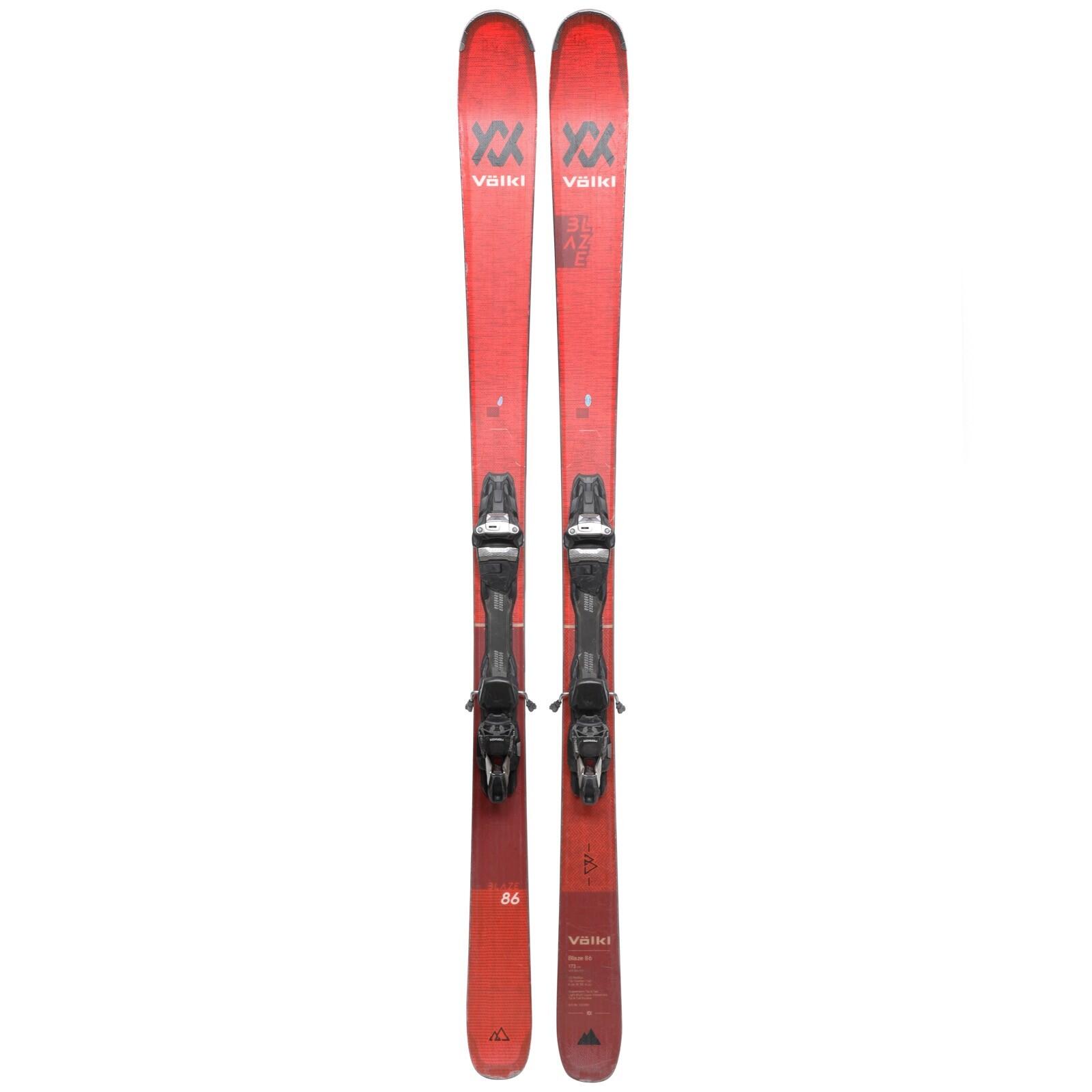 RECONDITIONNE - Ski Volkl Blaze 86 + Fixations 2/4