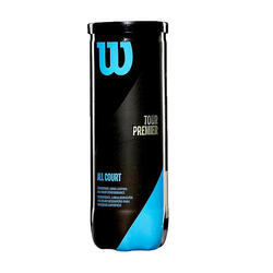 Balles De Tennis Tout Terrain TOUR PREMIER (Jaune)