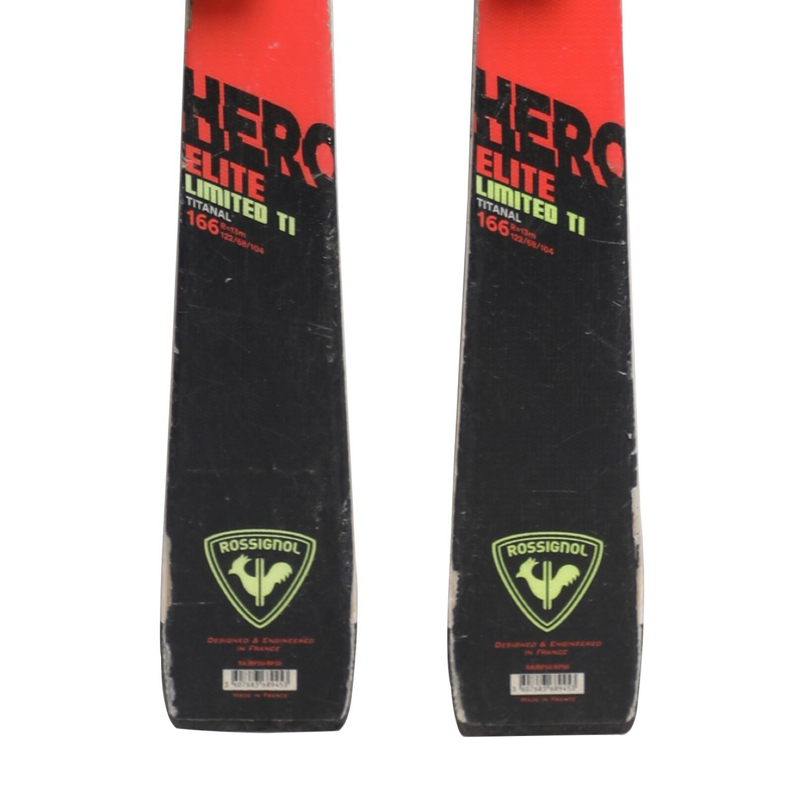 RECONDITIONNE - Ski Rossignol Hero Elite Limited Ti + Fixations 4/4