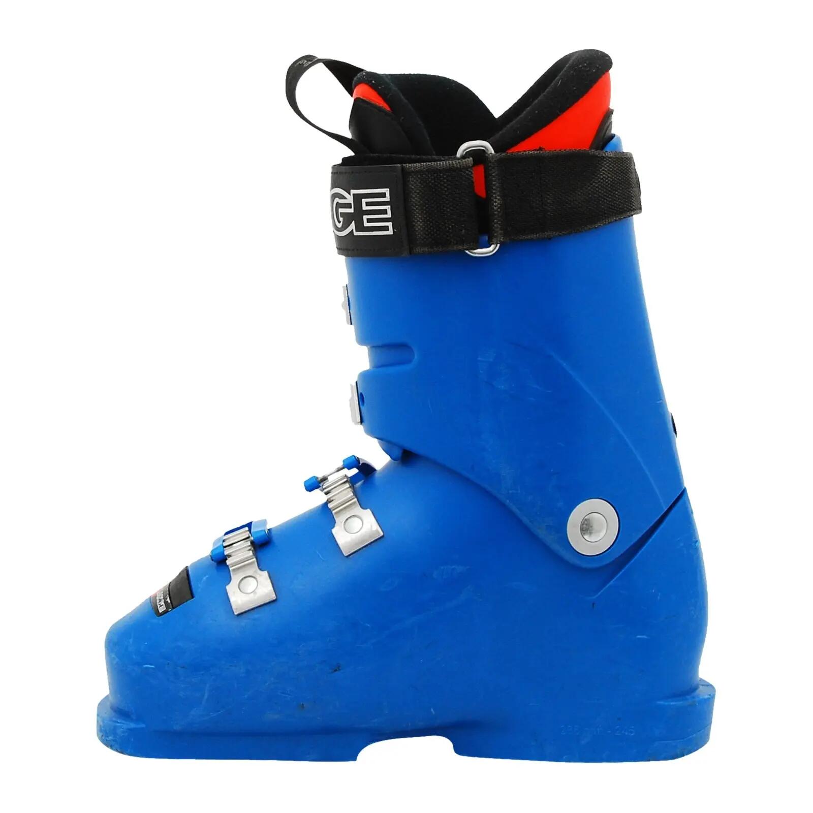 RECONDITIONNE - Chaussure De Ski Junior Lange Rs 90 Sc_4 Crochets + 3/5