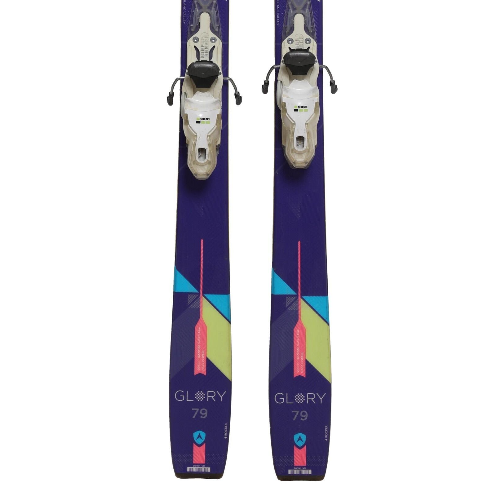 TWEEDEHANDS - Gebruikte Dynastar Glory 79 Ski + Bindingen - GOEDE 4/4