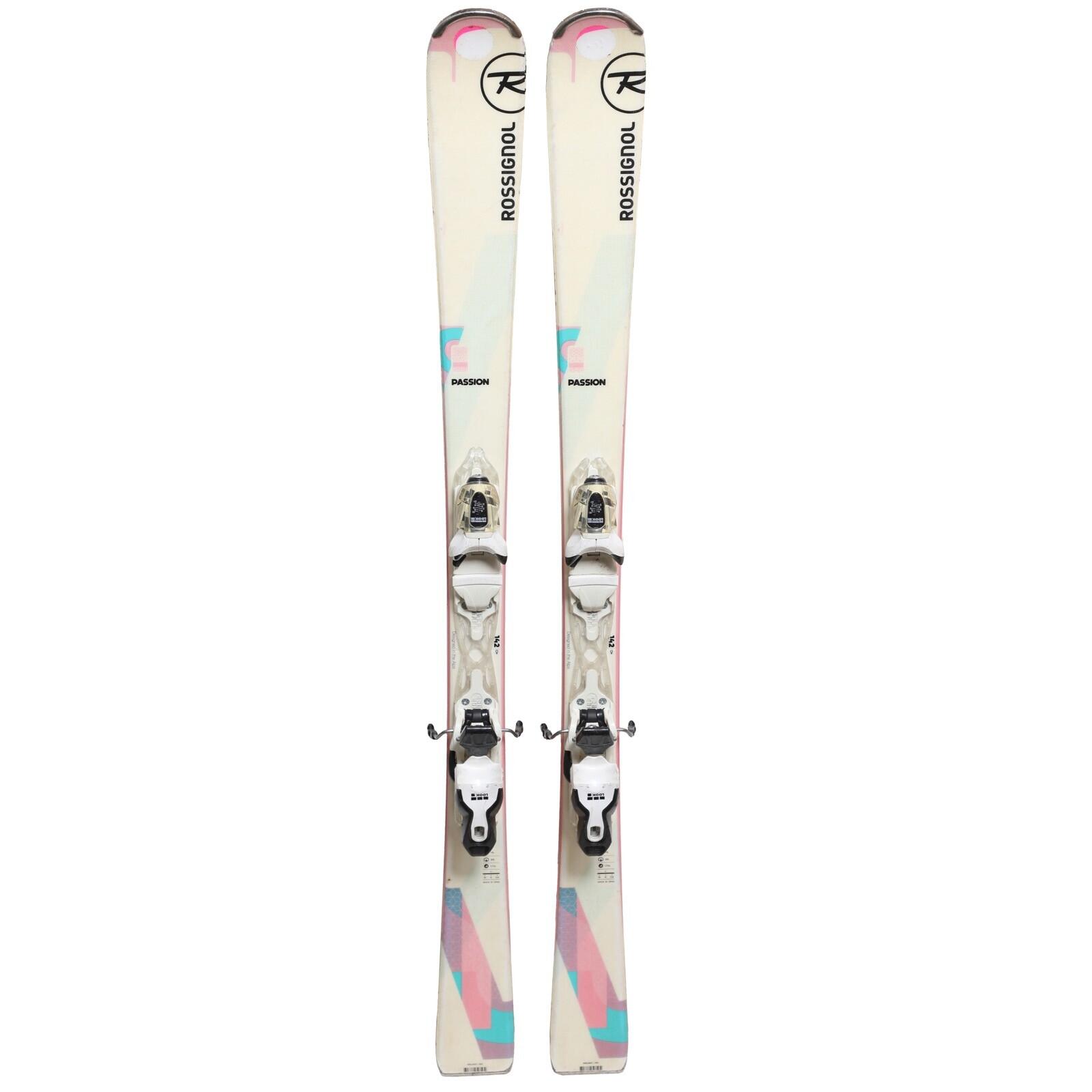 RECONDITIONNE - Ski Rossignol Passion + Fixations 2/4