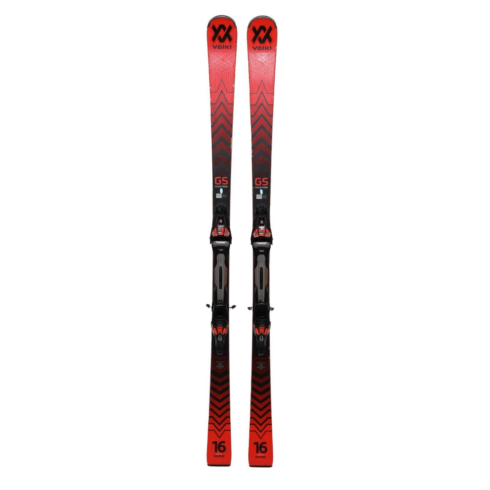 RECONDITIONNE - Ski Volkl Racetiger Gs + Fixations 2/4