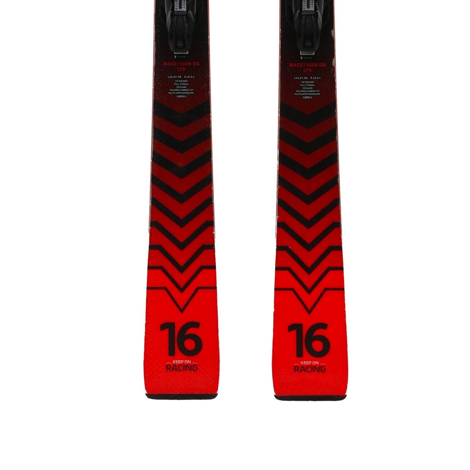 RECONDITIONNE - Ski Volkl Racetiger Gs + Fixations 4/4