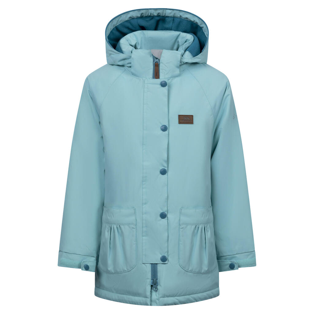 Girls Roselettie Raincoat (Light Teal)