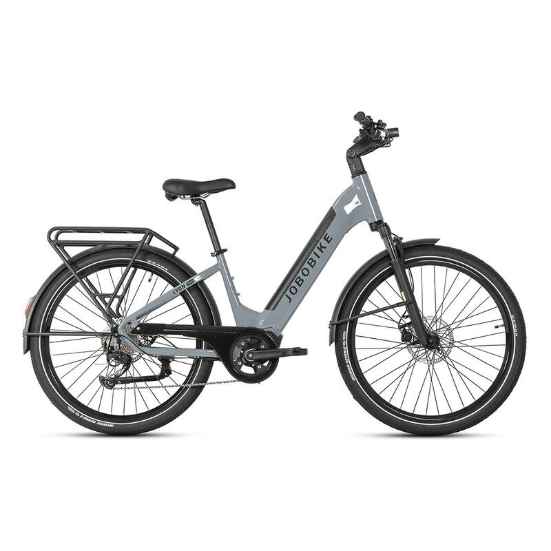Bicicletă electrică JOBOBIKE Lyon Pro cu schimbător Shimano cu 9 viteze