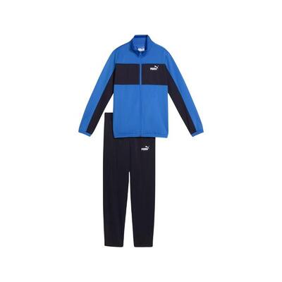 Trainingspak colourblock poly blauw - 687361-13