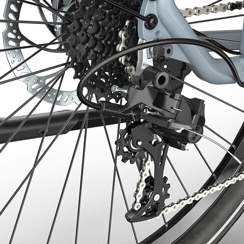 Bicicletă electrică JOBOBIKE Lyon Pro cu schimbător Shimano cu 9 viteze
