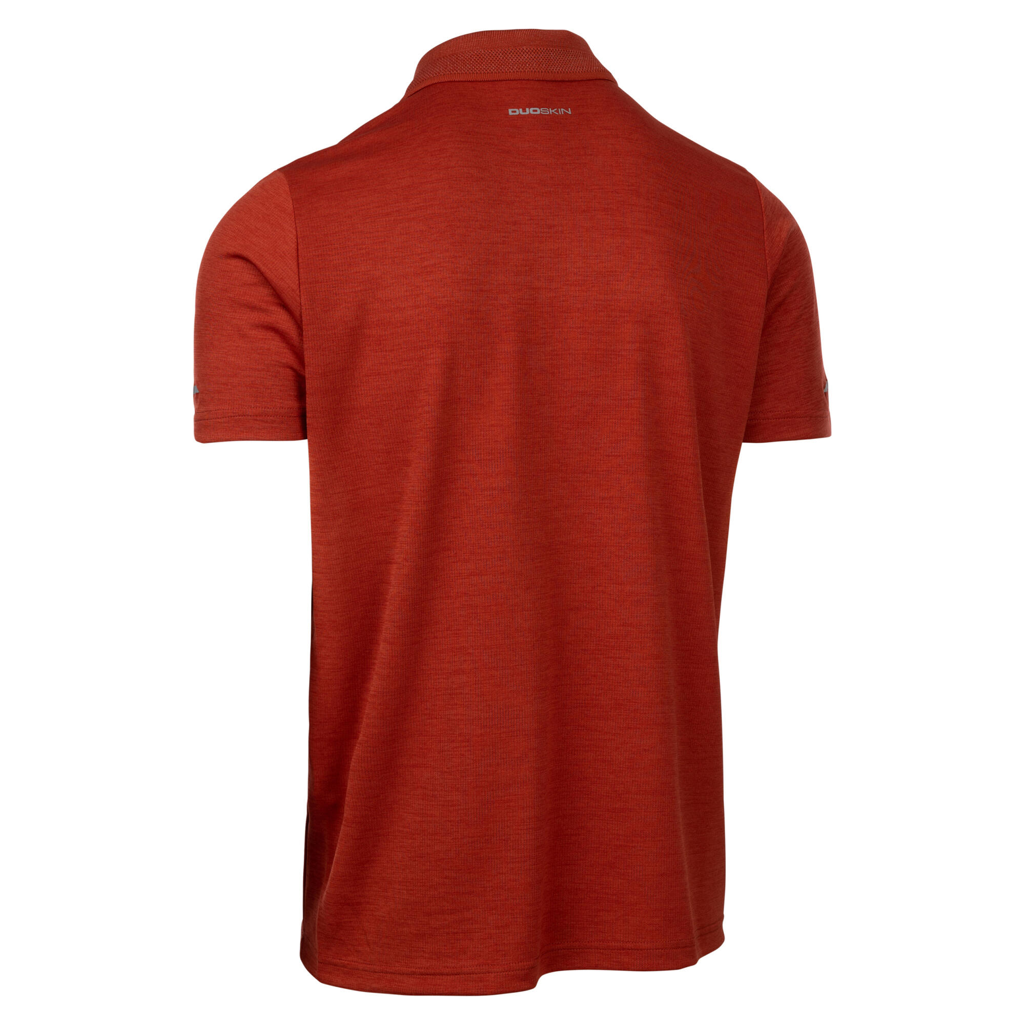 Mens Mckay Active Polo Shirt (Burnt Sienna Marl) 2/3