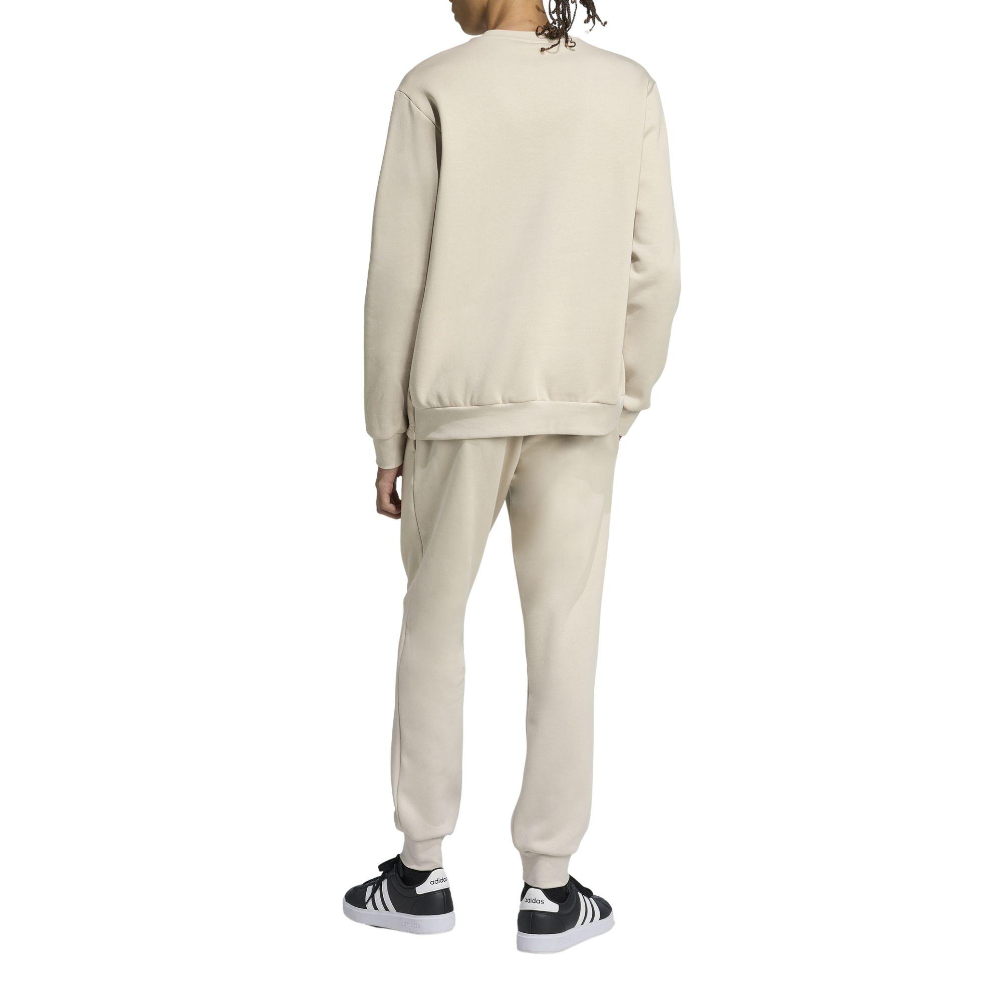 Trainingsanzug Big Logo Fleece Colorblock Beige - JX5572 2/5