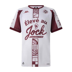 Maillot d'entrainement UBB Kappa pour enfant Gris et bordeaux