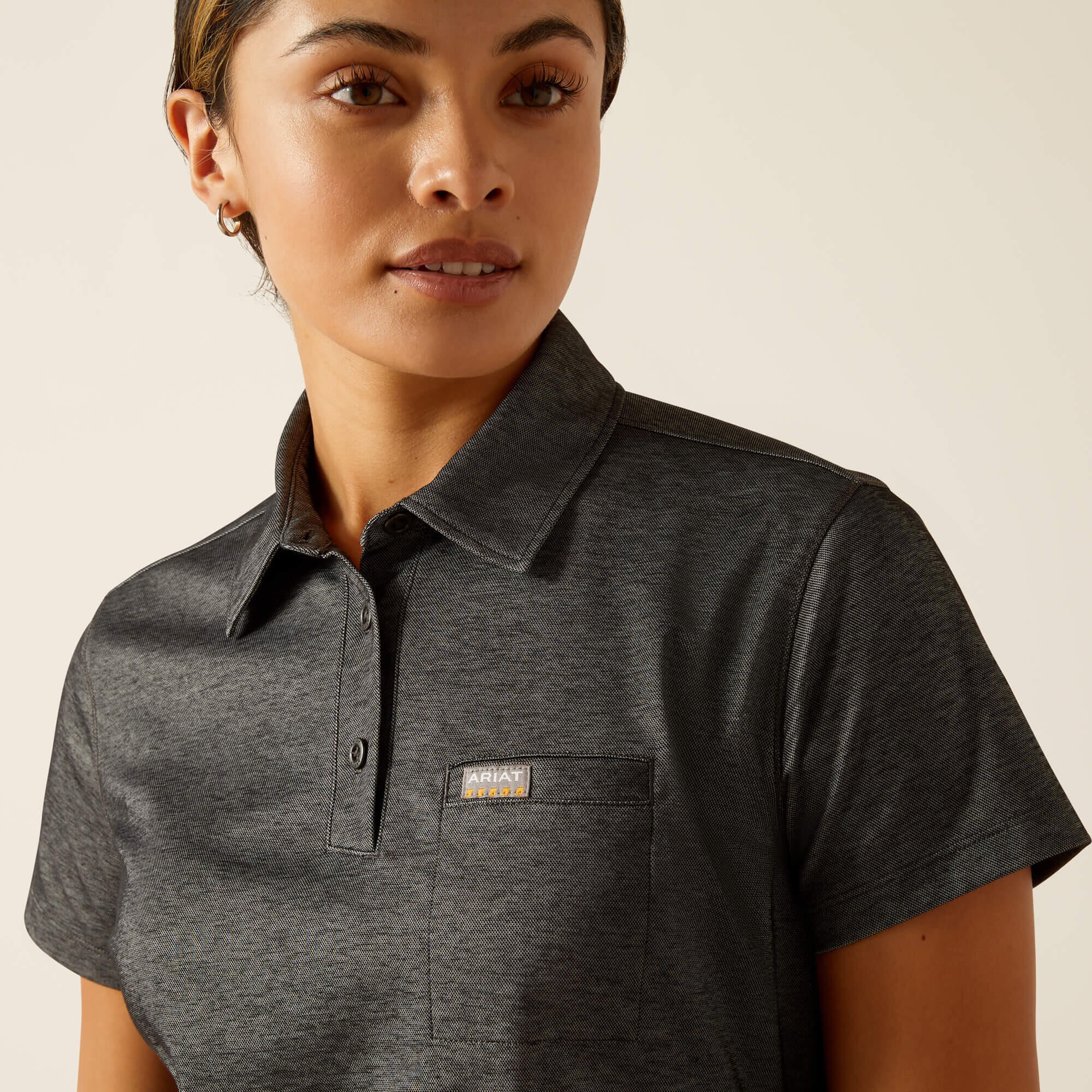 Polo femme Ariat Rebar Foreman 3/4