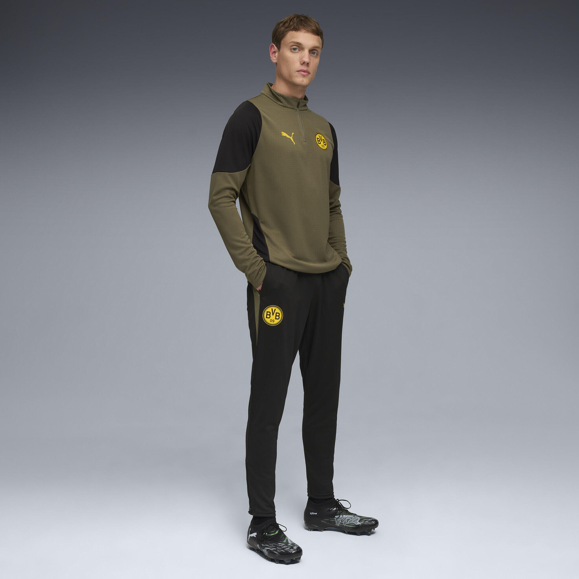Borussia Dortmund Trainingstop Herren PUMA 4/5