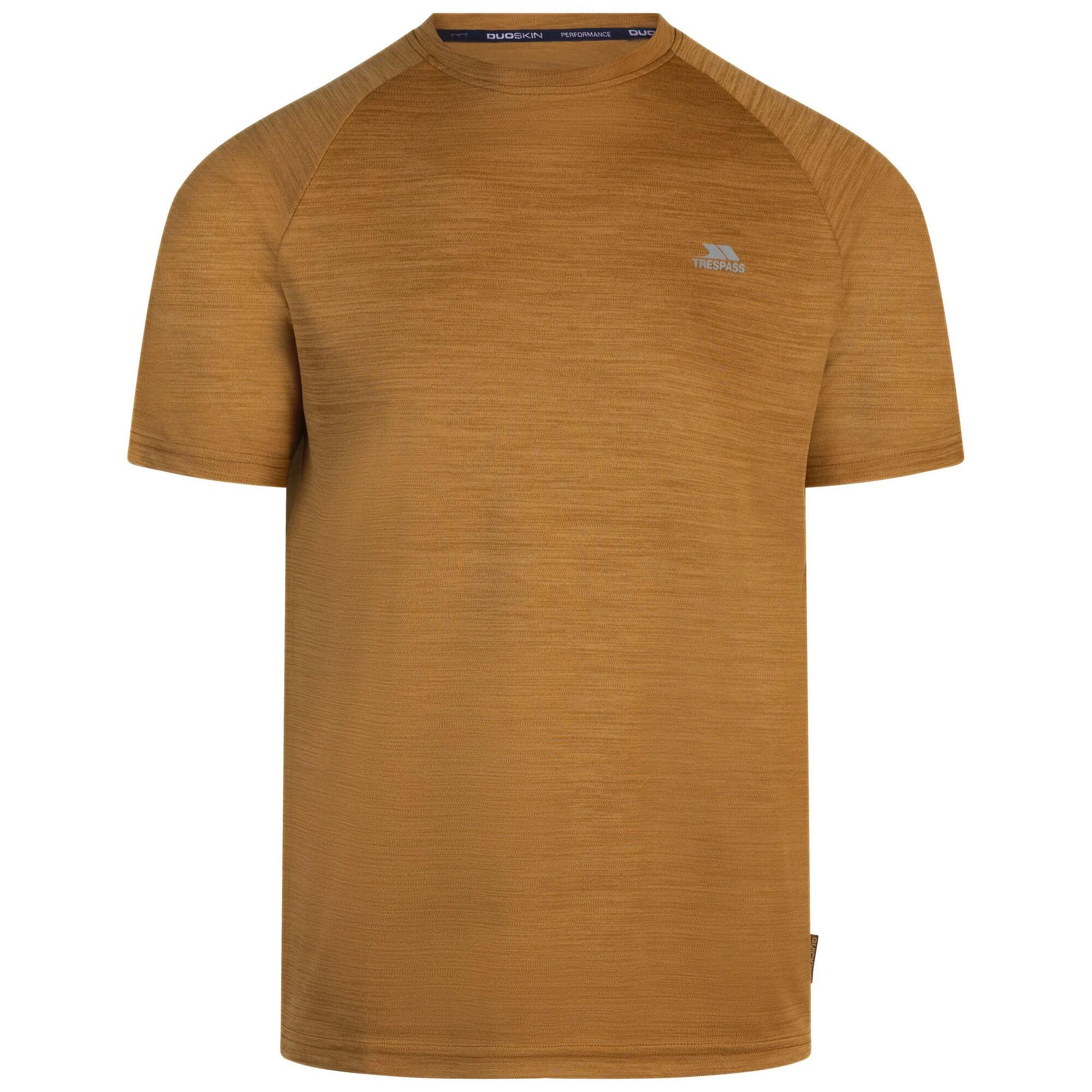 TRESPASS Mens Leecana TP75 TShirt (Ginger Marl)