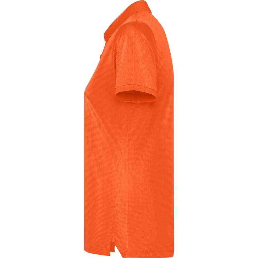 Polo Manches Courtes TORMO Femme (Orange Feu) 3/4