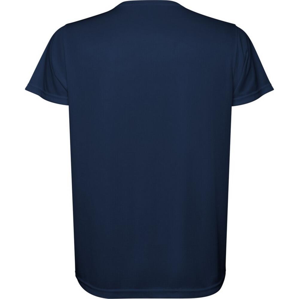 Heren Estoril Tshirt met korte mouwen (Marineblauw) 2/4