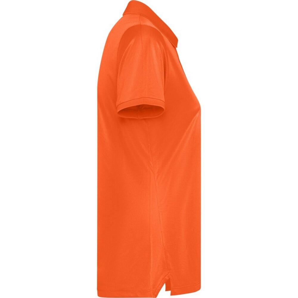 Polo Manches Courtes TORMO Femme (Orange Feu) 4/4
