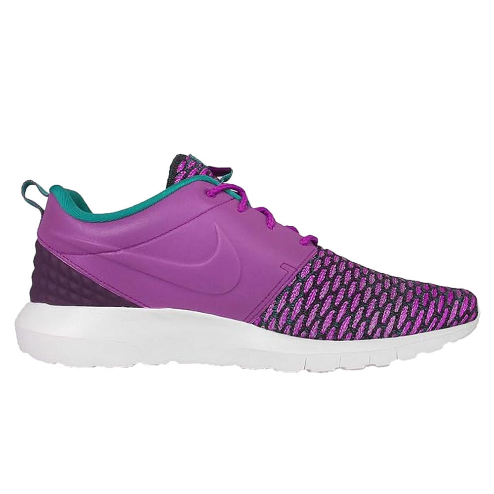 Scarpe Sportive Flyknit Uomo Nike Roshe Nm Violetto Verde 3/5