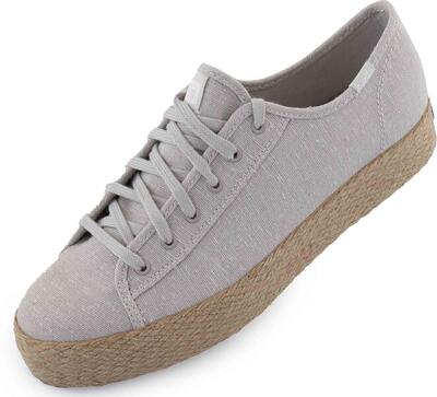 Damen Sneakers Keds Wms Triple Kick Jute Grau 42.5
