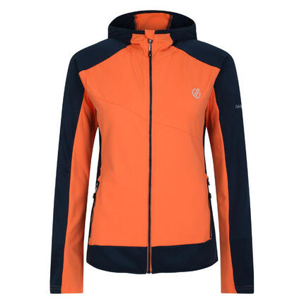 Haut De Sport TRAVERSING Femme (Orange Vif / Denim Sombre)