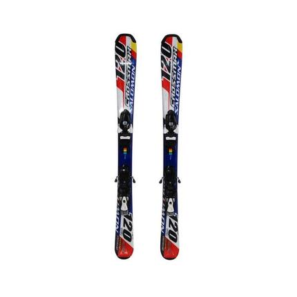 RECONDITIONNE - Mini Ski Salomon Crossmax 120 + Fixations