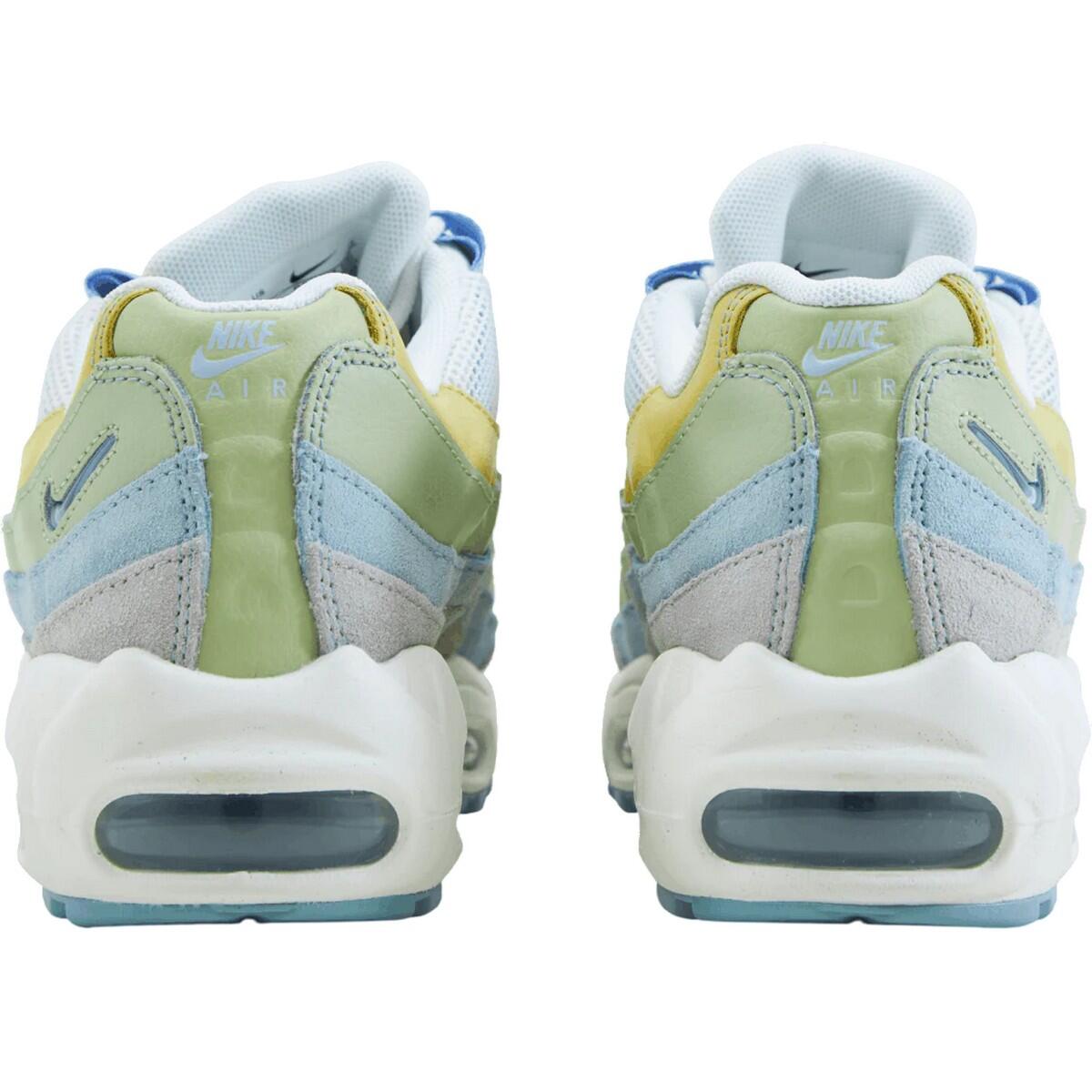 Baskets AIR MAX Femme (Blanc / Bleu / Vert / Jaune) 2/4