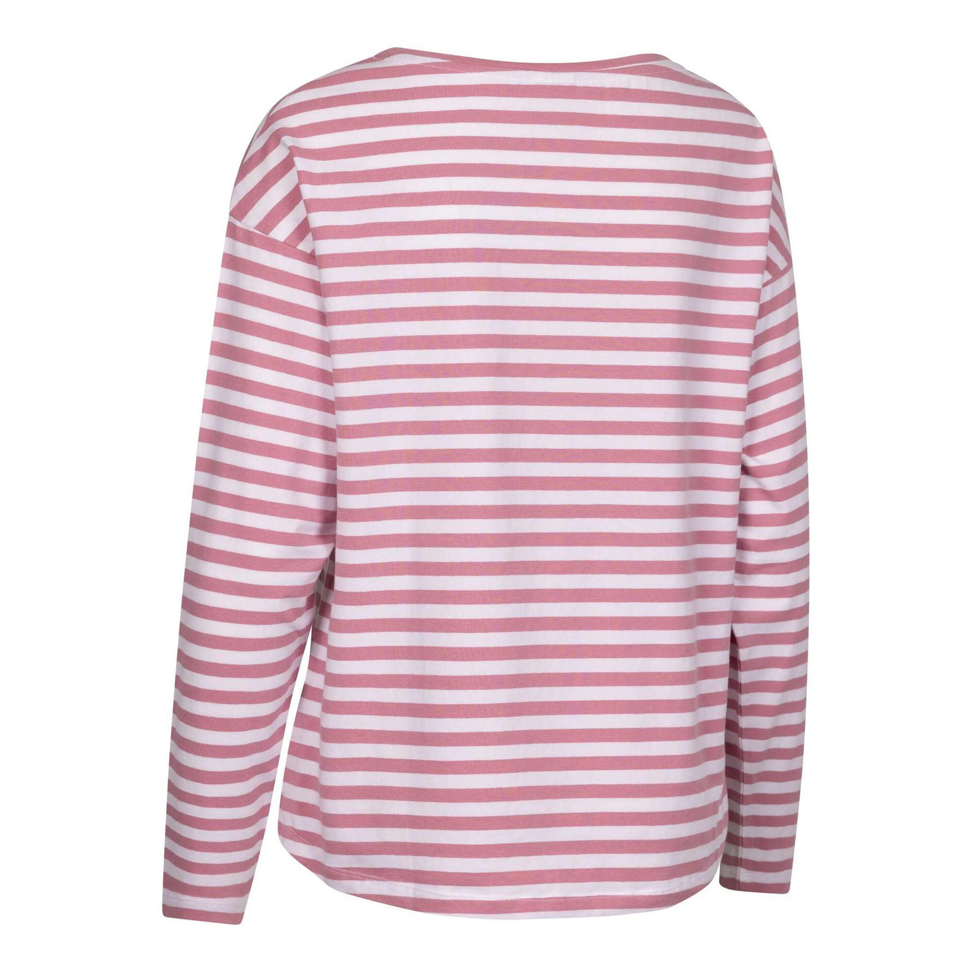 Haut Motif/style À Rayures THELMA Femme (Rose) 2/3