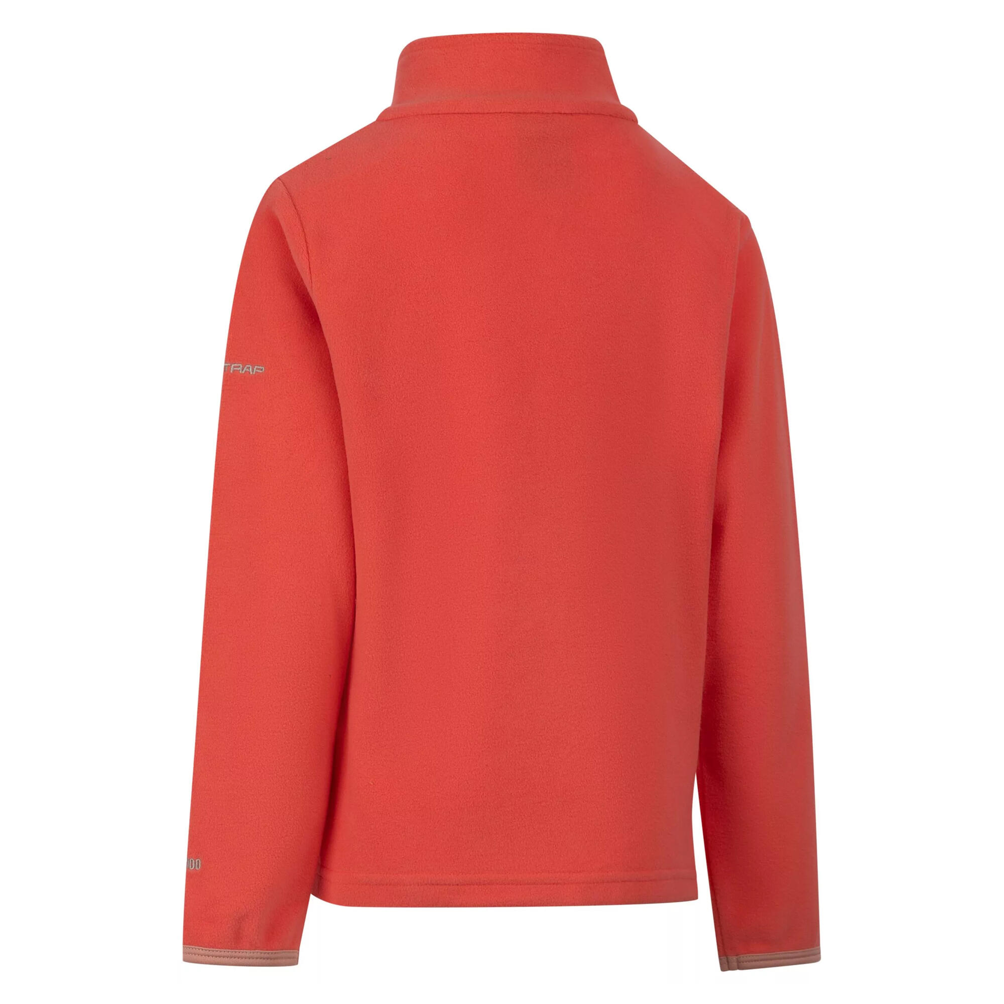 Childrens/Girls Sybil Micro Fleece (Soft Orange) 2/4
