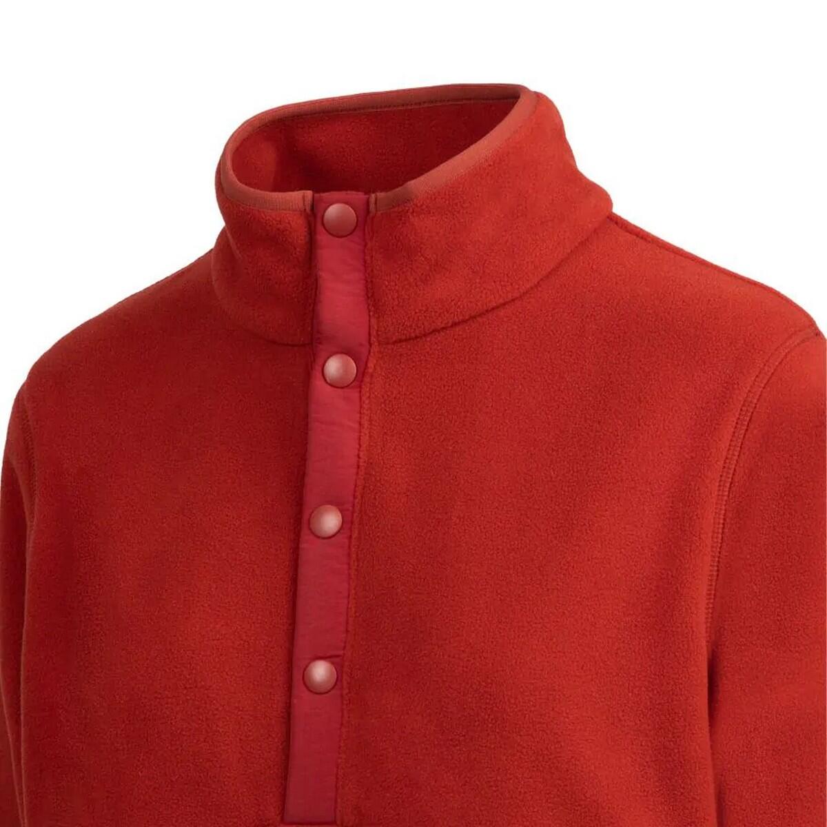 Haut Polaire MANTLE Femme (Rouge Rouille) 3/5