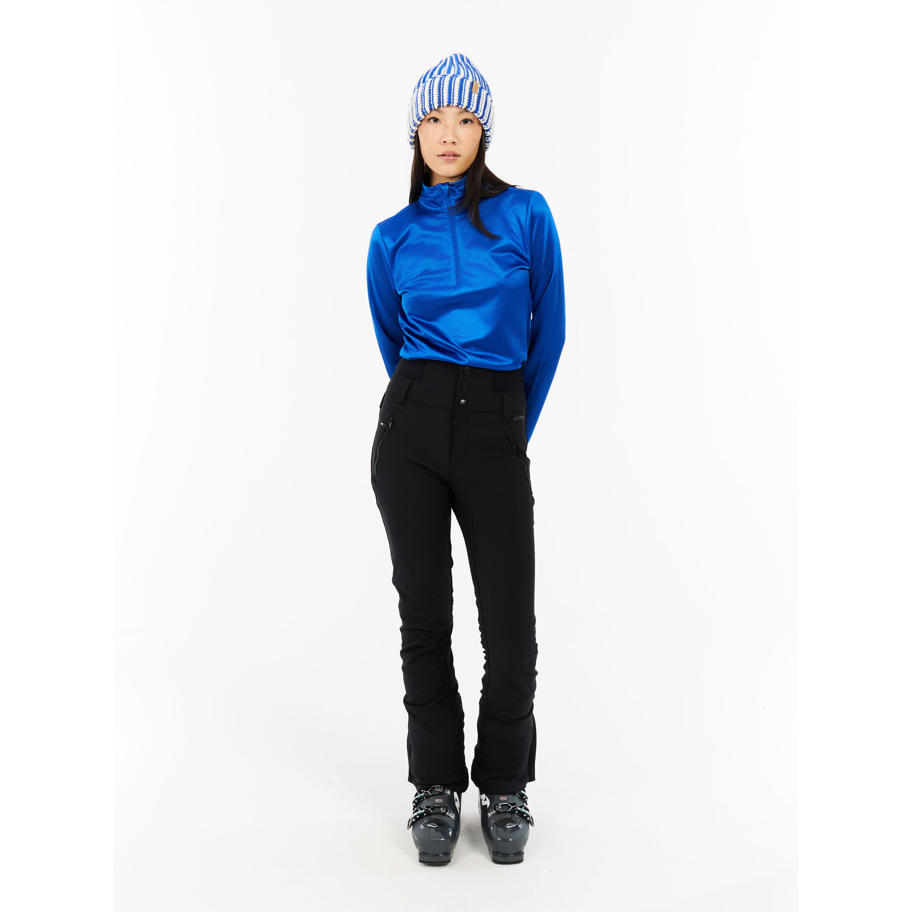 Polaire 1/4 zip femme Protest Laga 4/7