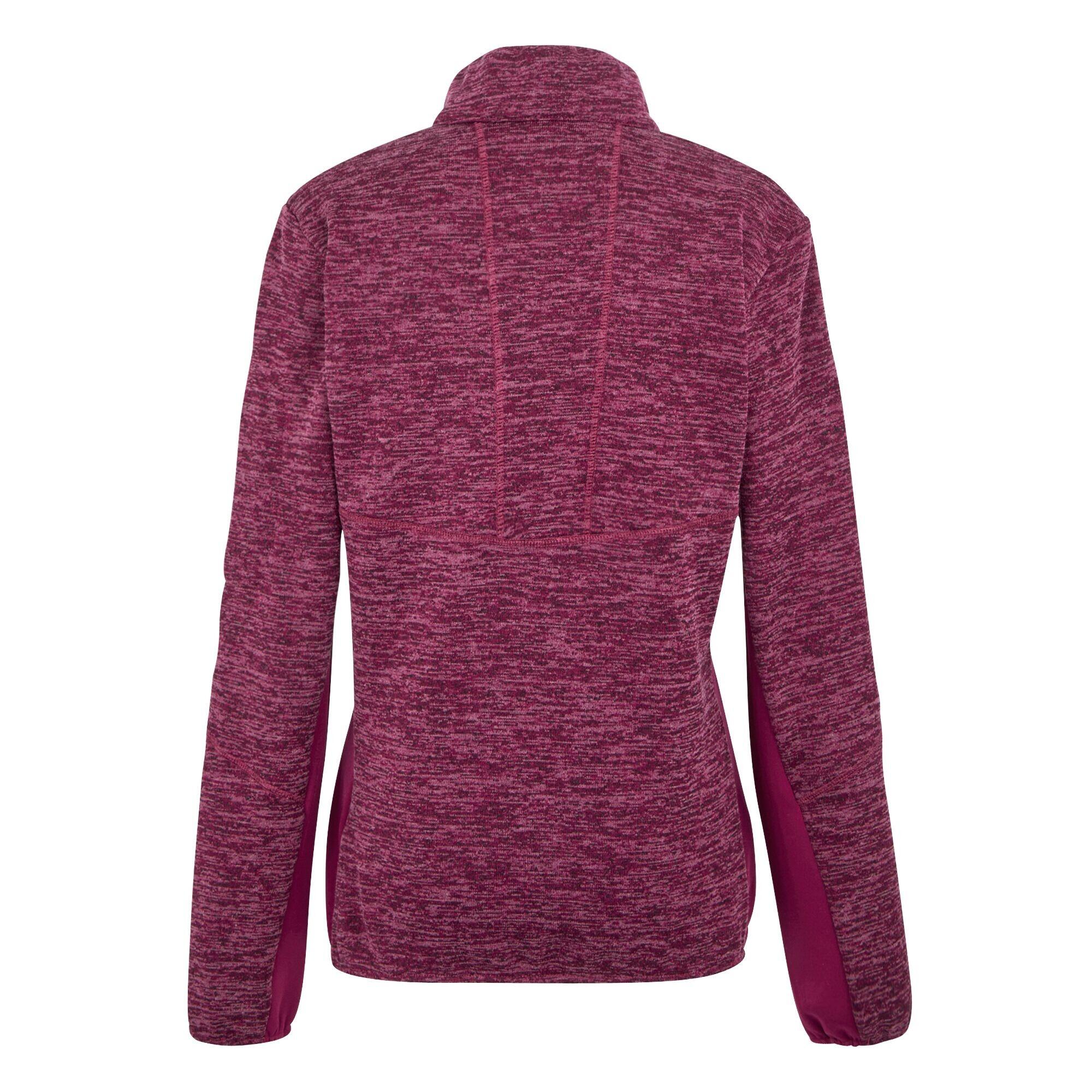 Veste Polaire RALINA Femme (Bordeaux / Vanille Clair) 2/5
