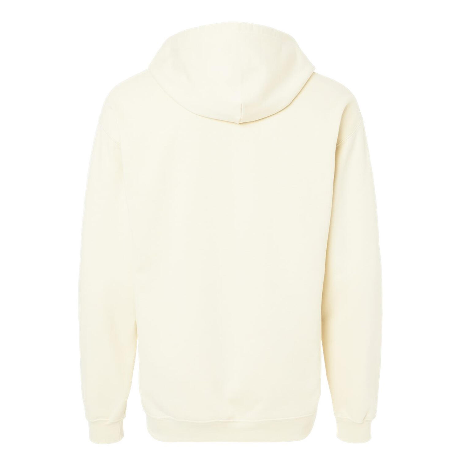 Felpa Con Cappuccio E Zip Intera Peso Medio Uomo Gildan Softstyle Bianco Spento 2/3